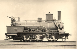 Train Locomotive Simple Expansion Machine OUEST N°1541 * Carte Photo * Chemin De Fer * Cheminot Dépôt Gare - Trains