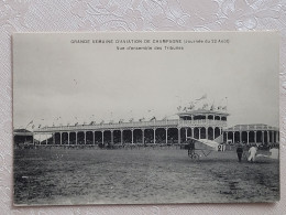 Grande Semaine D'aviation De Champagne , Vu Des Tribunes - Fliegertreffen