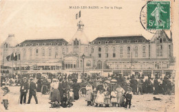 FRANCE - Malo Les Bains - Vue Sur La Plage  - Animé - Carte Postale Ancienne - Malo Les Bains