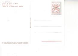 VATICANO  1977 - Intero Postale - Fontana  E Cortile Belvedere - Postal Stationeries