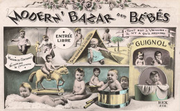 FANTAISIES - Modern Bazar Des Bébés - Colorisé - Carte Postale Ancienne - Bébés