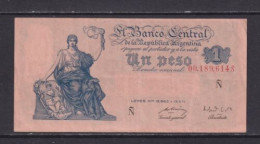 ARGENTINA - 1951 1 Peso Circulated Banknote - Argentine