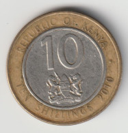 KENYA 2010: 10 Shillings, KM 35 - Kenya