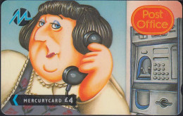 Paytelco Cards - PYPO006 - Mavis - Comic - £4 - 9PPOB - Mercury Communications & Paytelco