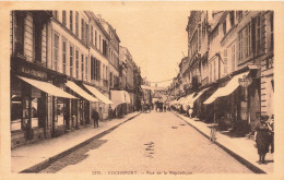 FRANCE - Rochefort - Rue De La République - Carte Postale Ancienne - Rochefort