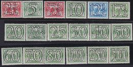Nederland        .   NVPH     .   356/373     .    *   .   Ongebruikt Met Gom  .   /   .    Mint-hinged - Unused Stamps