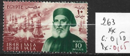 EGYPTE 263 ** Côte 0.50 € - Nuevos