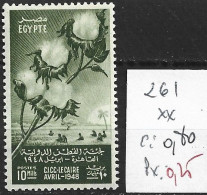 EGYPTE 261 ** Côte 0.80 € - Nuovi