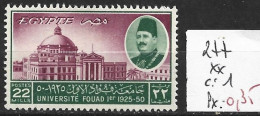 EGYPTE 277 ** Côte 1 € - Unused Stamps