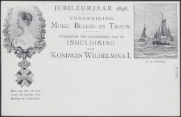 Nederland        .   Postkaart (2 Scans)     .    **     .   Postfris  .   /   .   MNH - Lettres & Documents