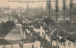 Besançon * 1er Avril 1906 Cavalcade Au Profit Des Mineurs De Courrières , Char Du 60ème De Ligne - Besancon