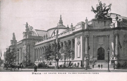 FRANCE - Paris - Le Grand Palais Vu Des Champs-Élysées - Carte Postale Ancienne - Autres & Non Classés