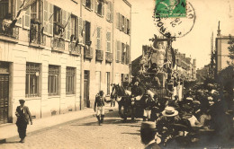 Alençon * Carte Photo 1911 * Cavalcade Mi Carême Char * Rue - Alencon