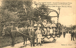 La Ferté Macé * Grande Fête Union Des Commercçants Industriels Fertois Aout 1913 * Char De La Mode - La Ferte Mace