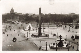 FRANCE - Paris - La Place De La Concorde - Carte Postale Ancienne - Squares