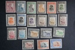 (T1) Nyassa (Portugal) 1921 Local Motifs Complete Set - Af. 106 To 125 (MH) - Nyassa