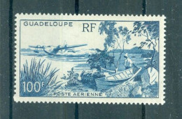 GUADELOUPE - P.A. N°14** MNH LUXE SCAN DU VERSO - Vues. - Posta Aerea