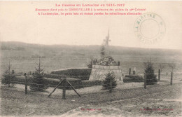 FRANCE - La Guerre En Lorraine - Monument élevé Près De Gerbeviller à La Mémoire Des Soldats - Carte Postale Ancienne - Gerbeviller