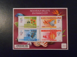 NOUVELLE-CALEDONIE YT F1208 (1208/1211) NOUVEAUX BILLETS EN FRANCS CFA** - Blocks & Kleinbögen