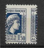 Algérie N°214 - Variété Piquage à Cheval - Neuf ** Sans Charnière - TB - Unused Stamps