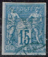 Colonies Françaises - Emissions Générales - 1878 - Y&T N° 41 Oblitéré - Sage