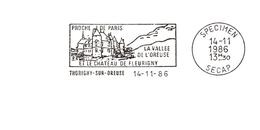 Département De L'Yonne - Thorigny Sur Oreuse - Flamme Secap SPECIMEN - Mechanical Postmarks (Advertisement)