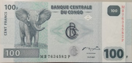 CONGO 100 FRANCS -UNC - Repubblica Del Congo (Congo-Brazzaville)