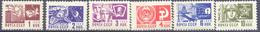 1966. USSR/Russia, Definitives, 6v Ordinary Paper, Mich. 3279-3284, Mint/** - Unused Stamps
