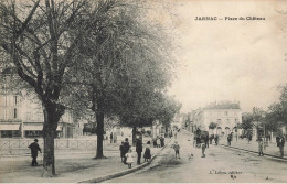 Jarnac * Place Du Château * Villageois - Jarnac