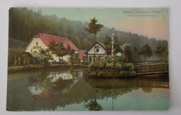 Eisenberg, Gasthof Naupolds Mühle, Gaststätte, Thüringen, 1907 - Eisenberg