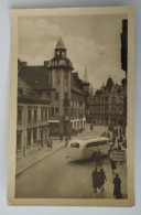 Nauen, Straße D. Jugend, Alter Bus, HO, Geschäfte, 1956 - Nauen