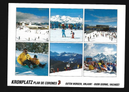 Bruneck Brunico Kronplatz Ski Photo Carte Cachet 1999 Brunico Italia Htje - Vipiteno