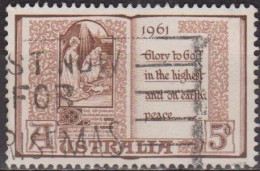 Noel - AUSTRALIE - Livre De Prière - N° 276 - 1961 - Used Stamps