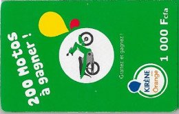 PREPAID PHONE CARD SENEGAL (U.12.3 - Sénégal