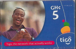 PREPAID PHONE CARD GHANA (U.60.8 - Ghana