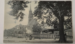 Rathenow, Am Schleusen-Kanal, Frau Mit Kindern, 1910 - Rathenow