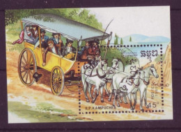 Asie - Kampuchea 1989 - BLF Chevaux - 6013 - Kampuchea