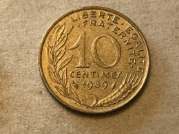 Münze Münzen Umlaufmünze Frankreich 10 Centimes 1989 - 10 Centimes