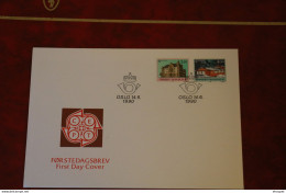 FDC OSLO 14 JUIN 1990 EUROPA - FDC