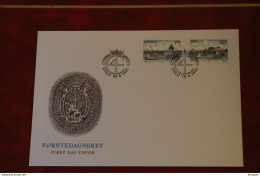 FDC OSLO  16 AVRIL 1991 KRISTIANSAND -  - FDC