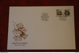 FDC OSLO 21 FEVRIER 1991 MORKEN - FDC