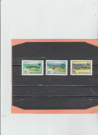 Romania 1994 - (YT) 4200/03 Used "Faune Protegèe. Esturgeons" - 3 Valori Della Serie - Used Stamps