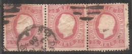 Portugal, 1870/6, # 40 Dent. 13 1/2, "Pinhel", Used - Oblitérés