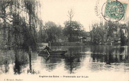 FRANCE - Enghien Les Bains - Promenade Sur Le Lac - Carte Postale Ancienne - Sonstige & Ohne Zuordnung