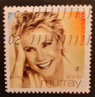 Canada 2007  USED Sc 2221c   52c From Souvenir Sheet, Recording Artists, Anne Murray, PERF. - Usados