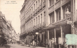 FRANCE - Rennes - La Rue De La Monnaie - Carte Postale Ancienne - Rennes