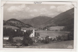 E1793) GOLDEGG Und Goldeggersee Bei Schwarzach Im Pongau - Tolle Variante Mit KIRCHE Im Mittelpunkt ALT - Goldegg