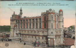 FRANCE - Saint Germain En Laye - Château - Vue Générale - Carte Postale Ancienne - St. Germain En Laye (Castello)