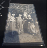 Carte  Photo  Souvenir De Normandie  Coiffe - Carnaval