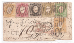 Portugal, 1872, # 36a..., For Plymouth - Storia Postale